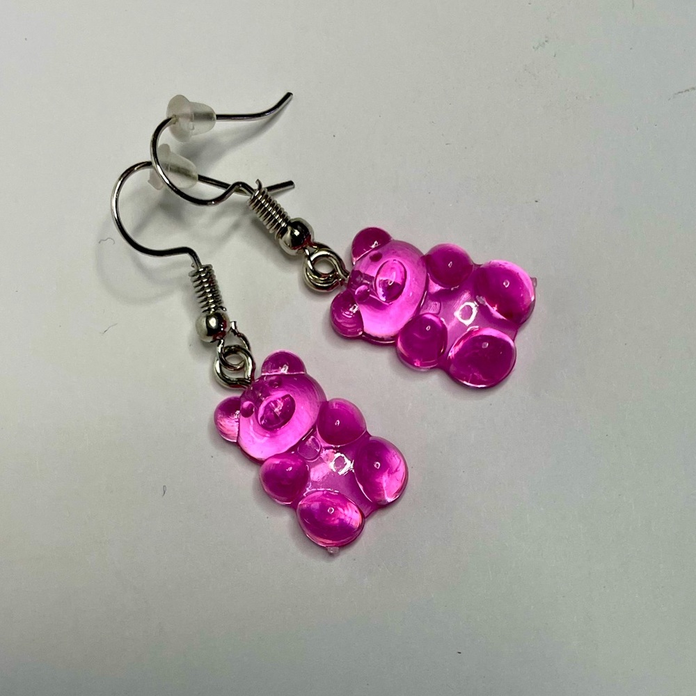 Cute Gummy Bear Earrings